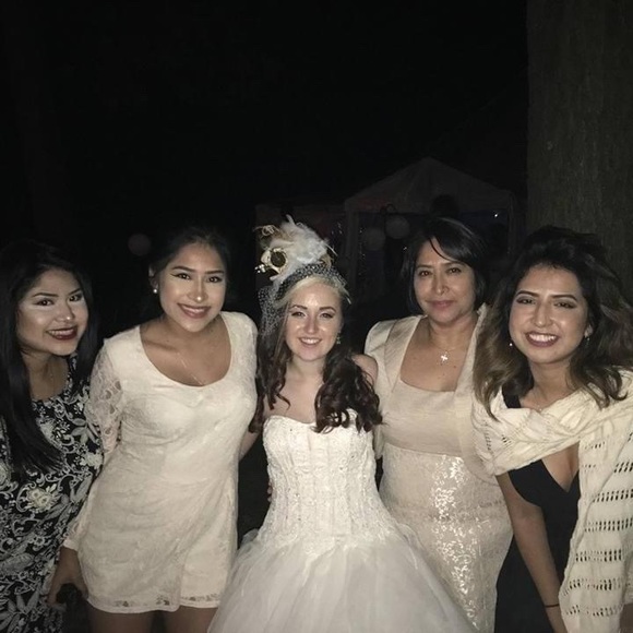 Oleg Cassini Ballgown Wedding/quinceañera Dress - Picture 5 of 5